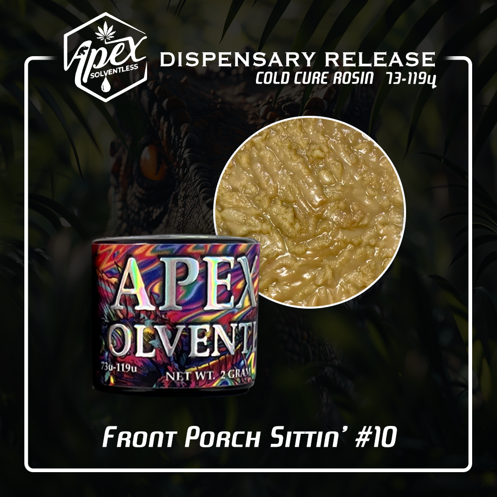 Photograph of product: Front Porch Sittin' #10 Live Rosin