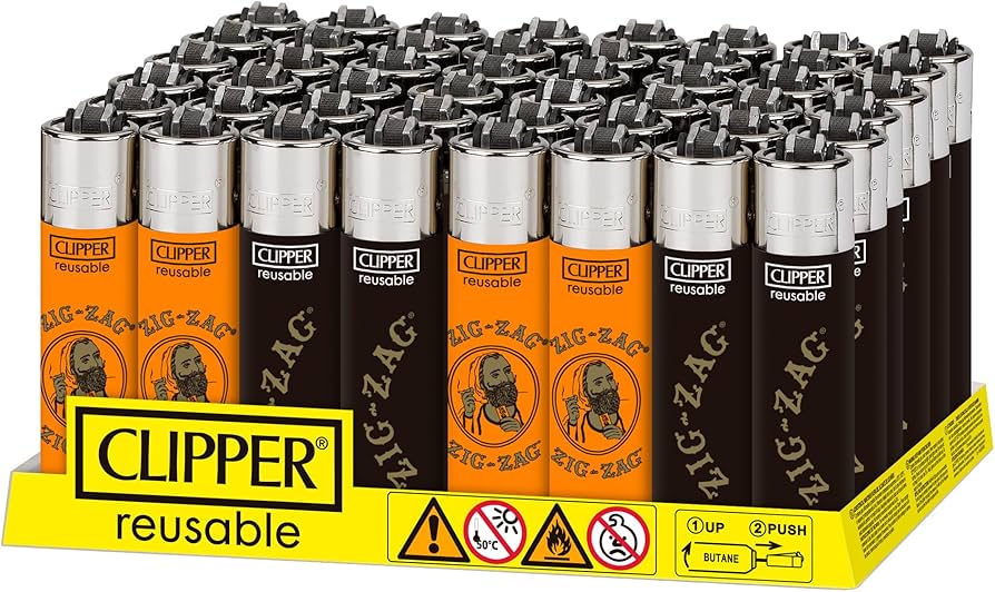 Photograph of product: CLIPPER ZIG ZAG MINI LIGHTER
