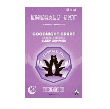 Photograph of product: Goodnight Grape Sleep Gummies