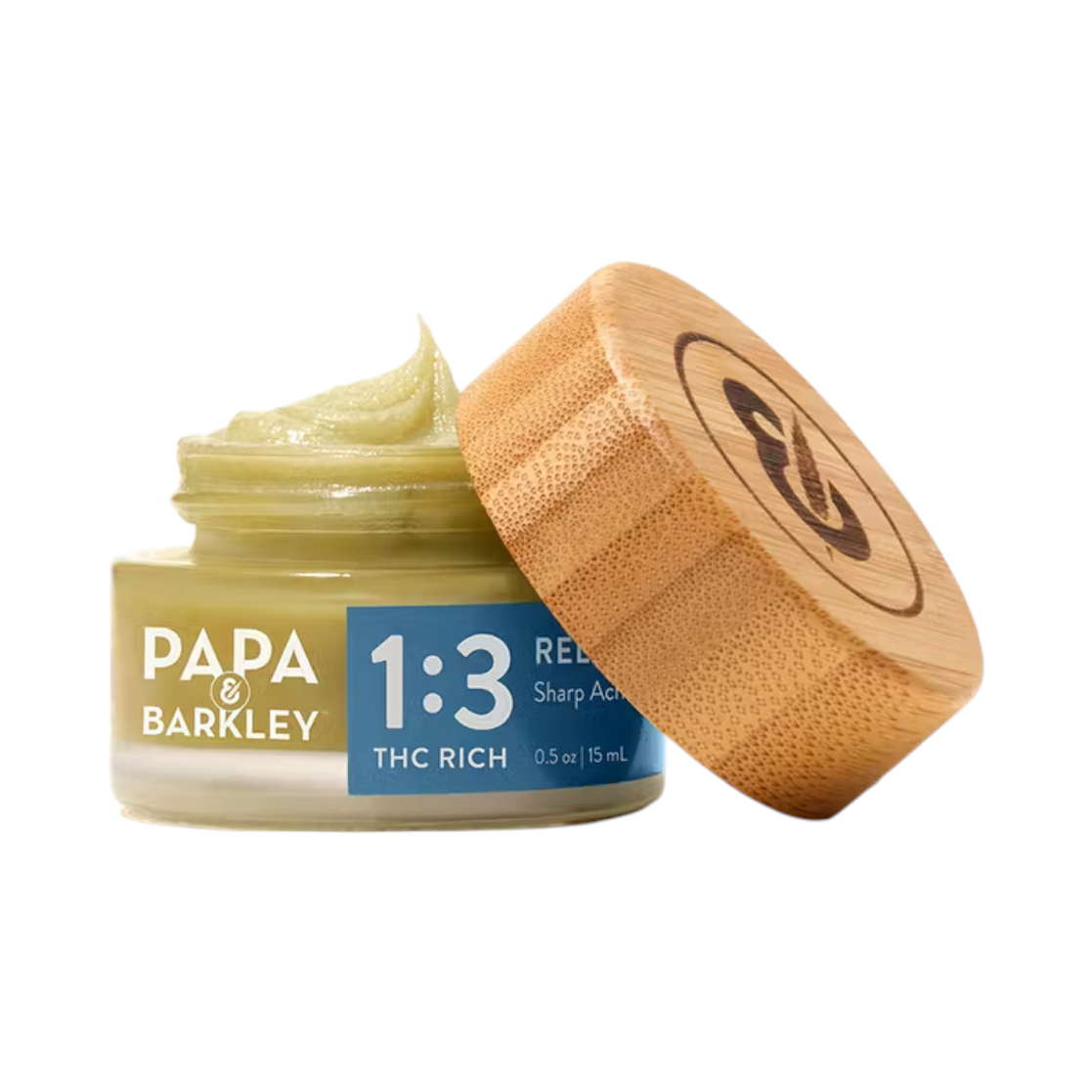 Photograph of product: Papa & Barkley Releaf 1:3 15mL Balm