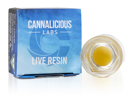 Photograph of product: Cannalicious - OG Kush Breath Live Resin