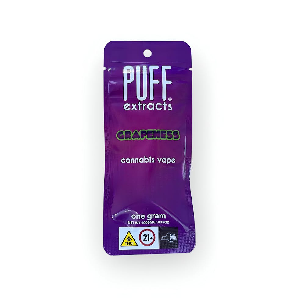 Photograph of product: Puff | Grapeness Cart