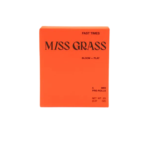 Photograph of product: Miss Grass - Fast Times Mini Pre-Rolls - 5pk