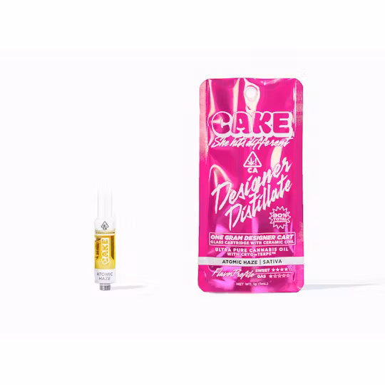 Photograph of product: Cake | Atomic Haze - 1g - Oui'd- Cartridge