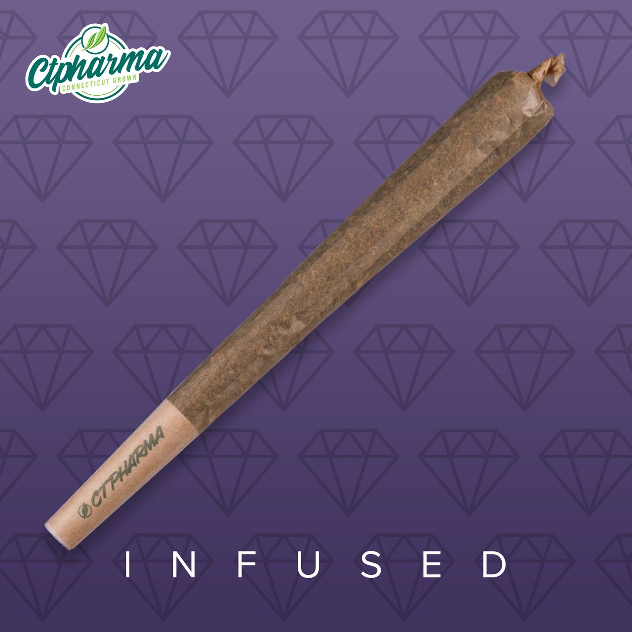 Photograph of product: CTPharma Scout Breath TH-ouiA Infused Pre Roll 45.02% (I) 1g - 26091