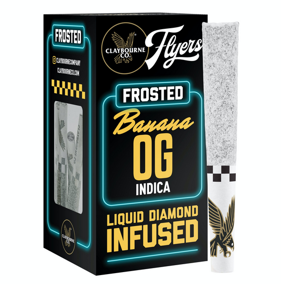 Photograph of product: Banana Og Frosted Infused 5 Pack