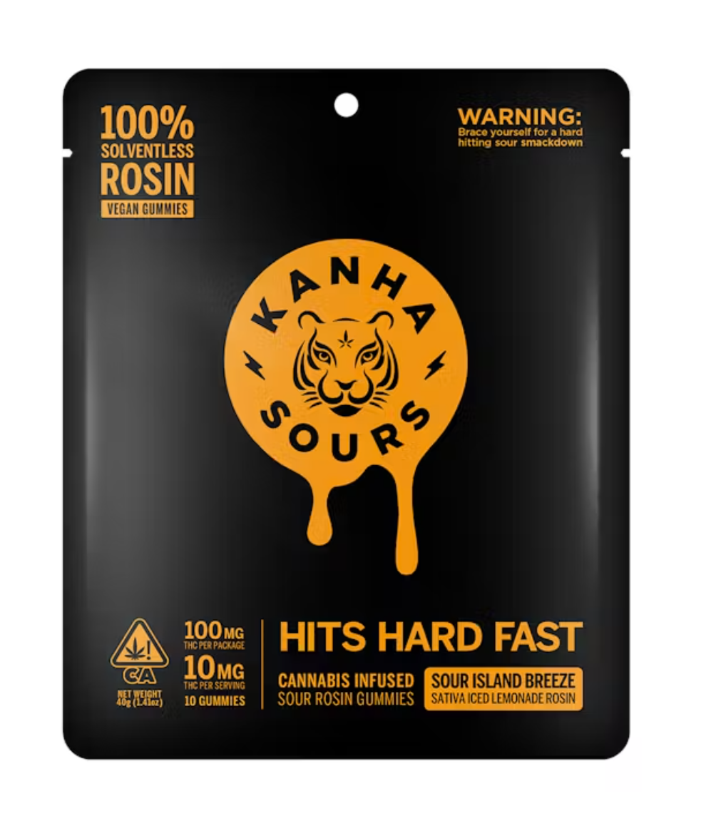 Photograph of product: Sour Island Breeze Rosin Infused - 100mg