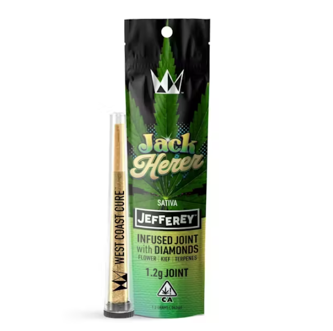 Photograph of product: JACK HERER [INFUSED JEFFEREY] 1.2G