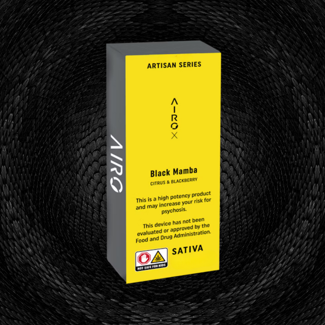 Photograph of product: DISPOSABLE | BLACK MAMBA | 1G