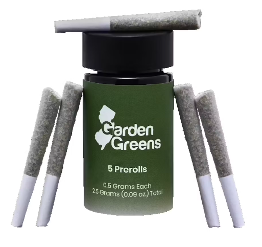 Photograph of Product: Garden Greens Pre-Roll 5pk- Z Pie