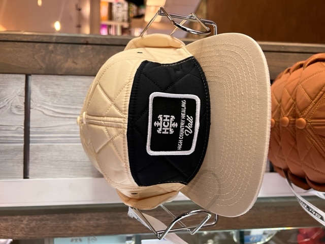 Photograph of product: Hat - Red Square - Cream