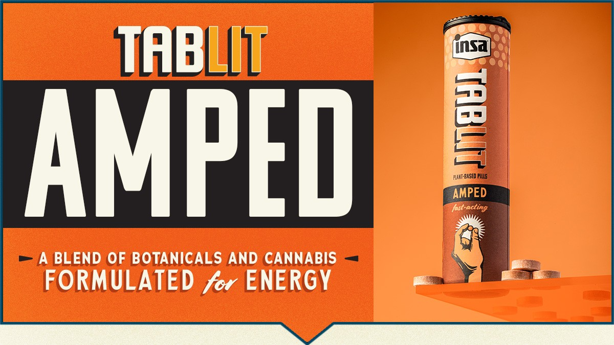 Photograph of product: Amped TabLIT - Fast Acting Pills (20 pack)