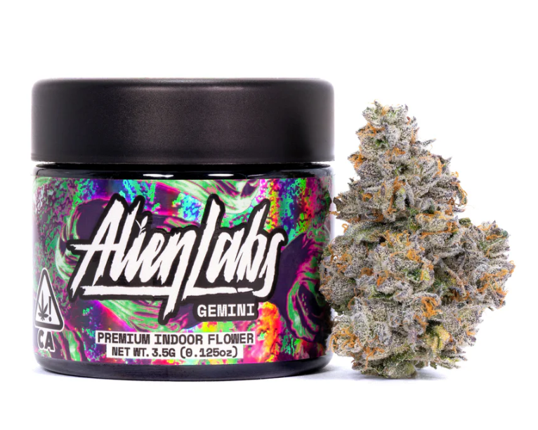 Photograph of product: Gemini [H/I] Non-Infused Flower | Alien Labs - 3.5g