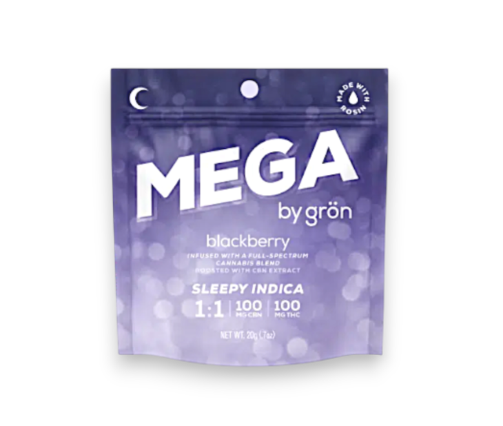 Photograph of product: Blackberry Mega 1:1 CBN/TH-oui