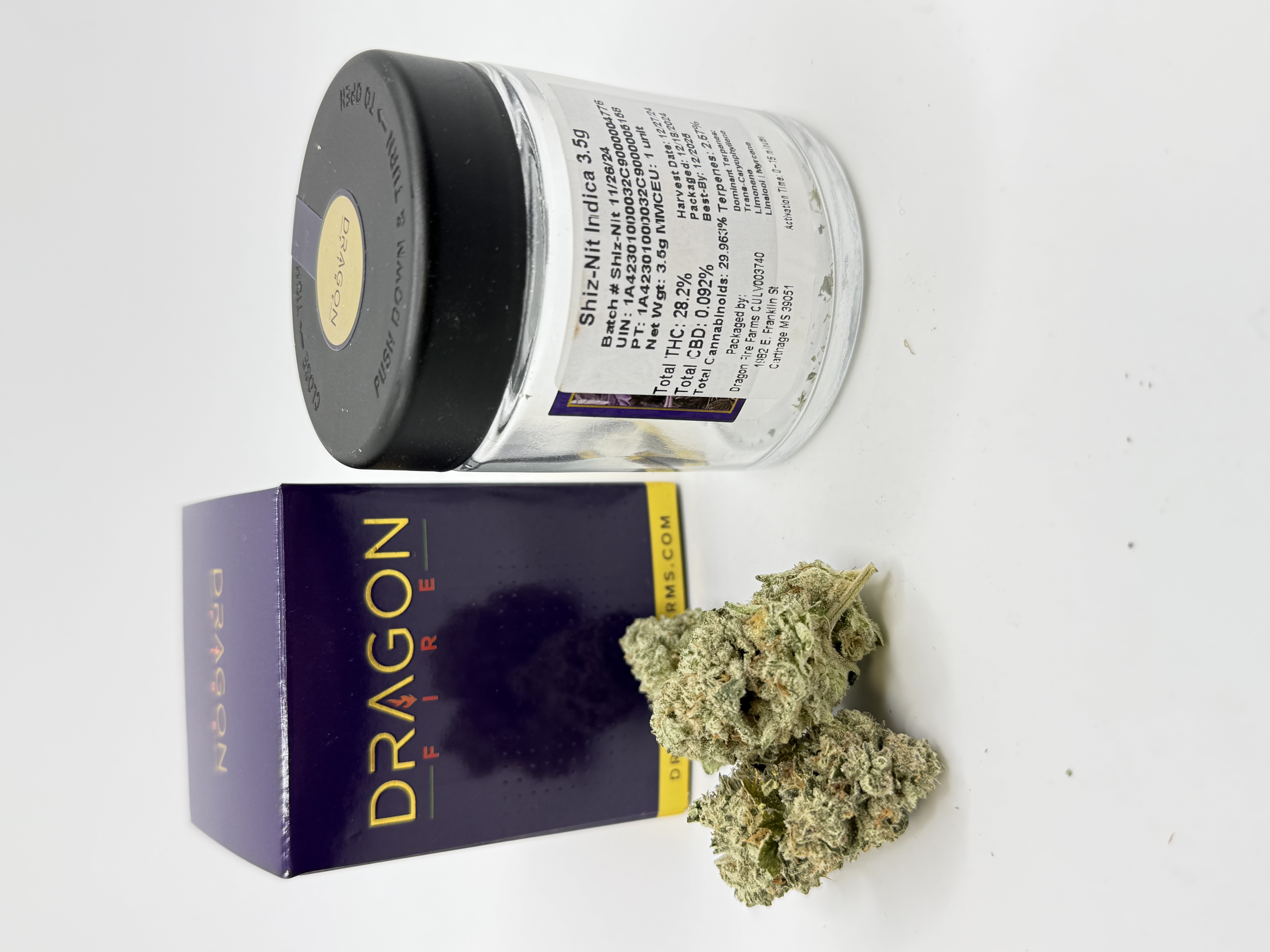 Photograph of product: Jet Fuel Gelato Flower - 3.5g