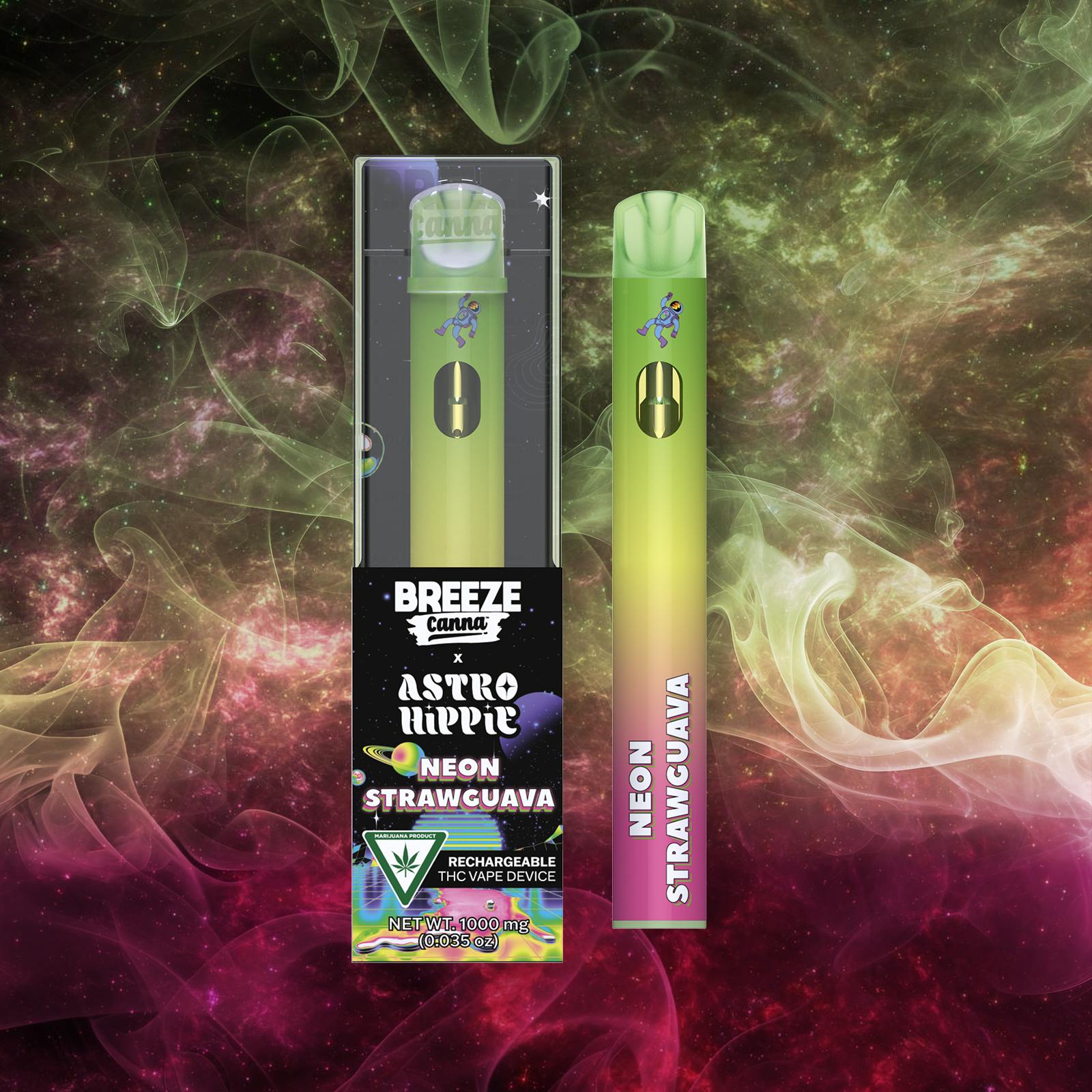 Photograph of product: Neon Strawguava Disposable