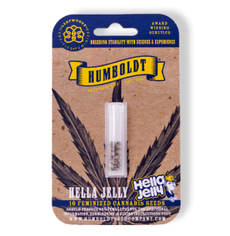 Photograph of product: Hella Jelly (Si) Feminized Seeds 3pk - Humboldt Seed Company