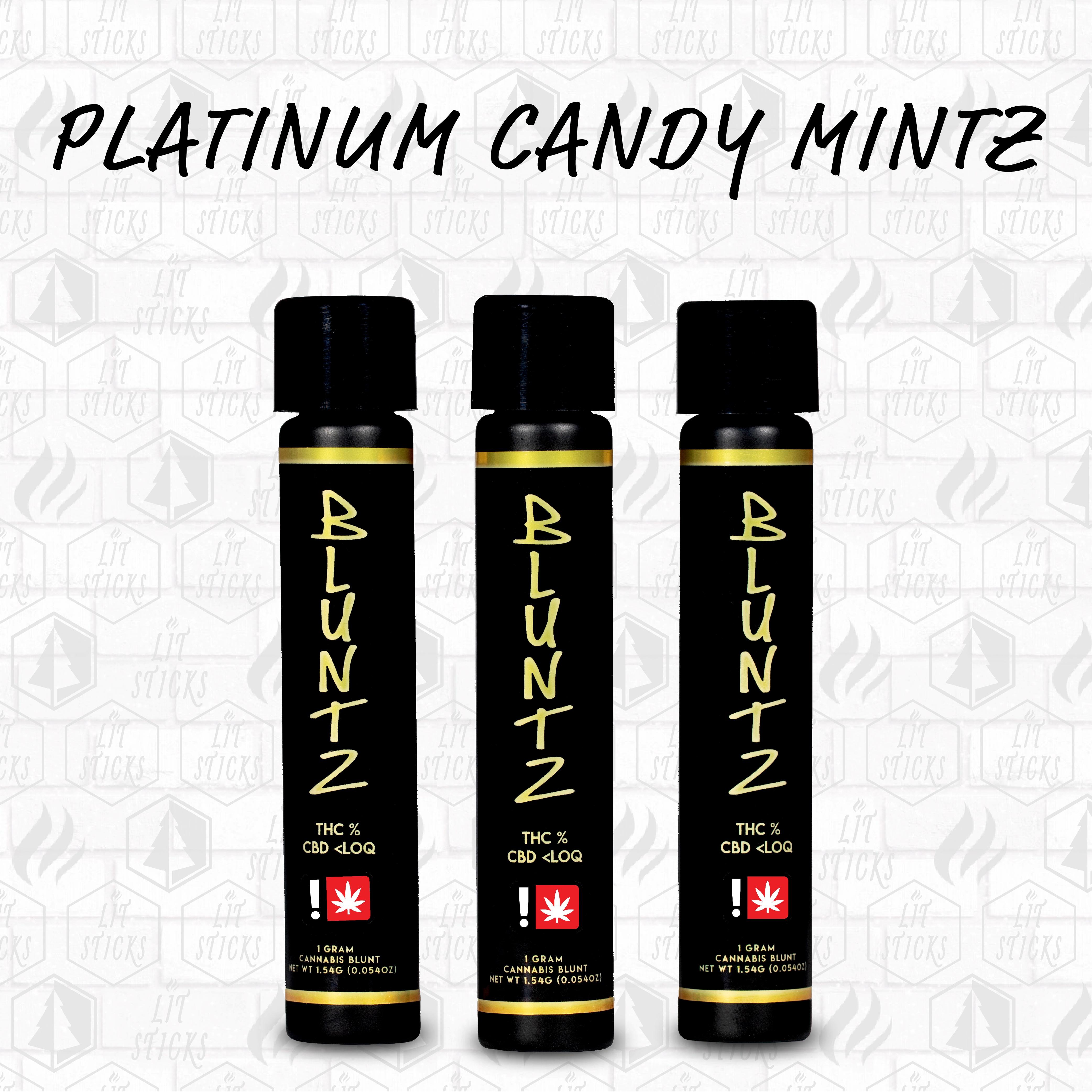 Photograph of product: PDX Organix - Platinum Candy Mintz (H) - Blunt 1g