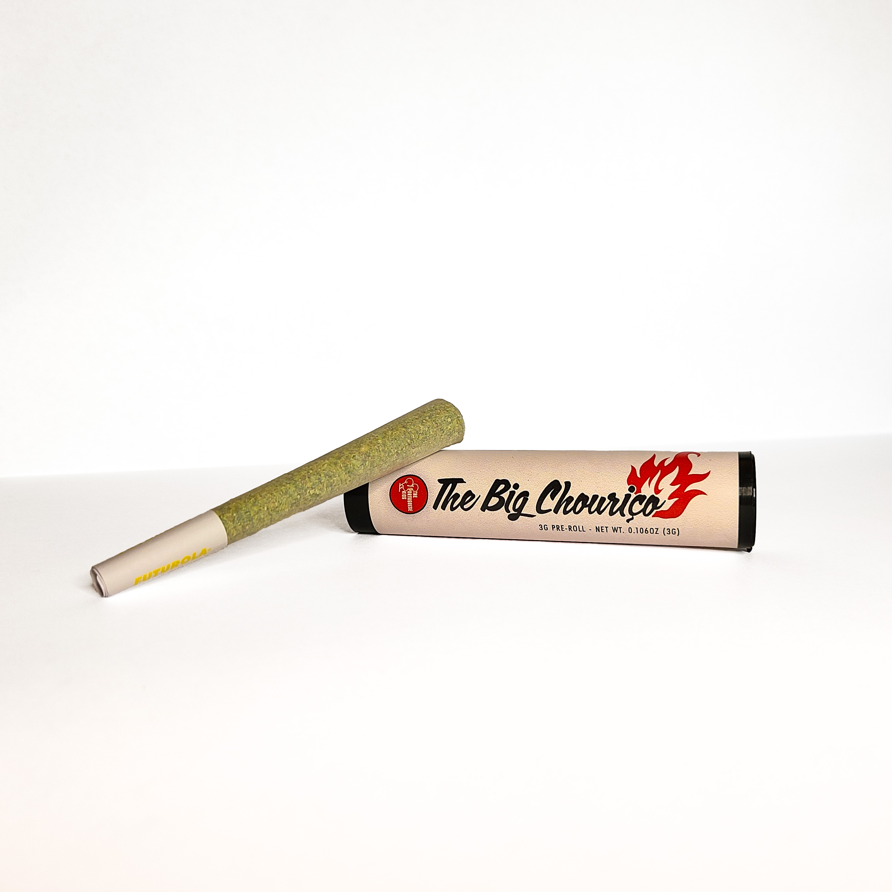 Photograph of product: Bask x TPK The Big Chourico Pre-Roll