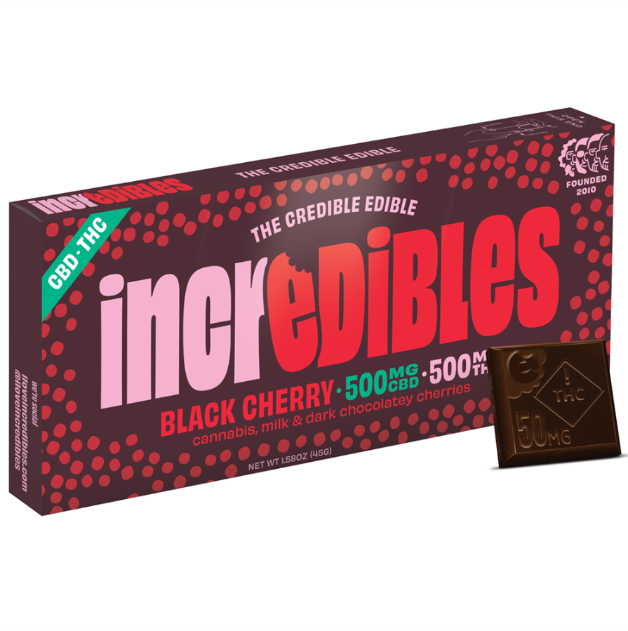 Photograph of product: Incredibles - High Dose Black Cherry - 500mg