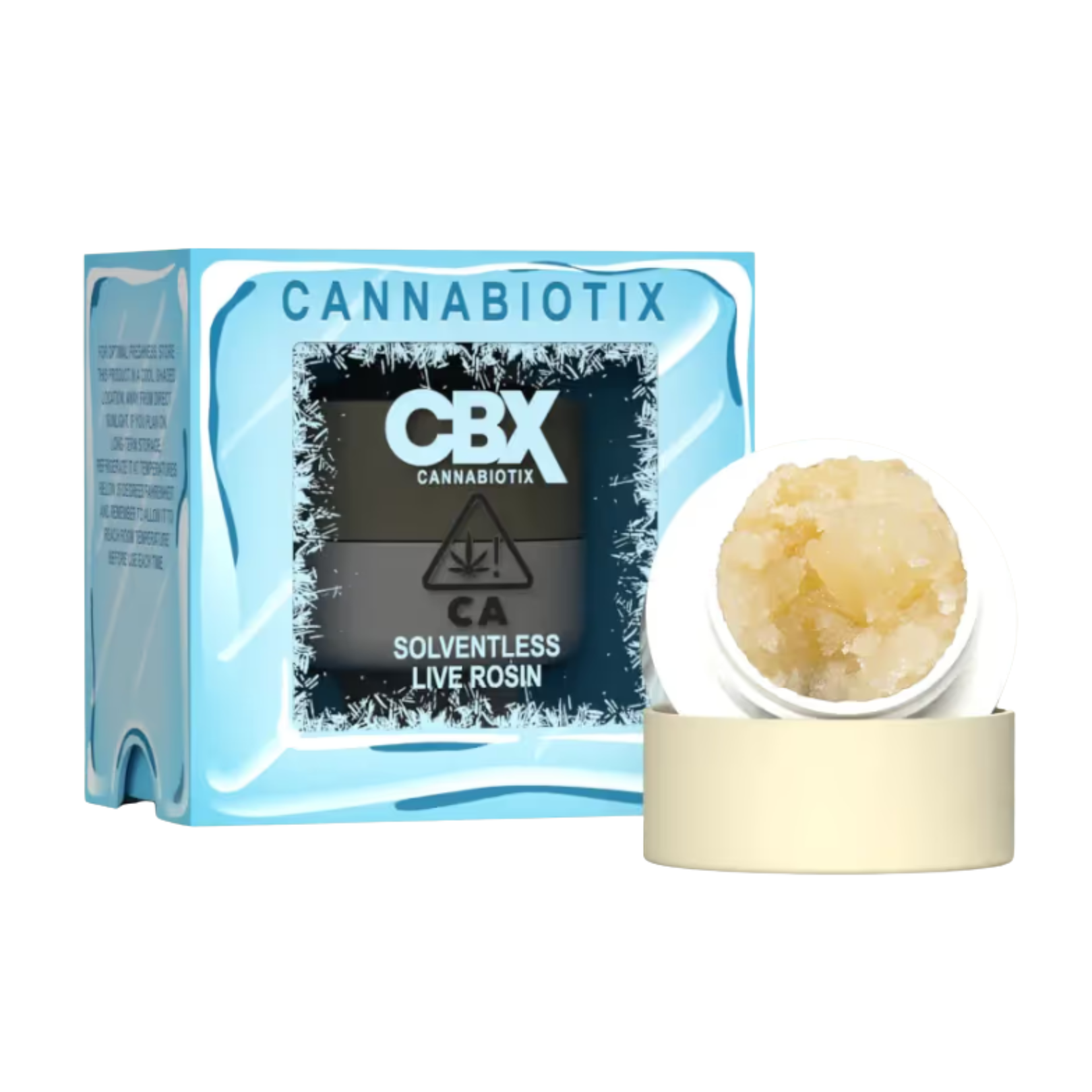 Photograph of product: BLUE FLAME OG COLD CURE LIVE ROSIN (TIER 1)