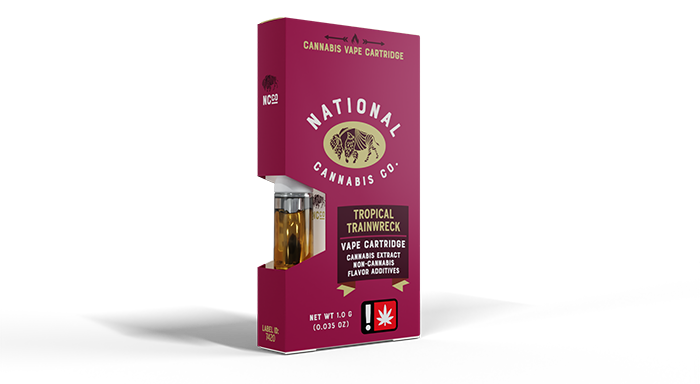 Photograph of product: National Oui'd Co. | Botanical Flavored Cartridge | Tropical Trainwreck