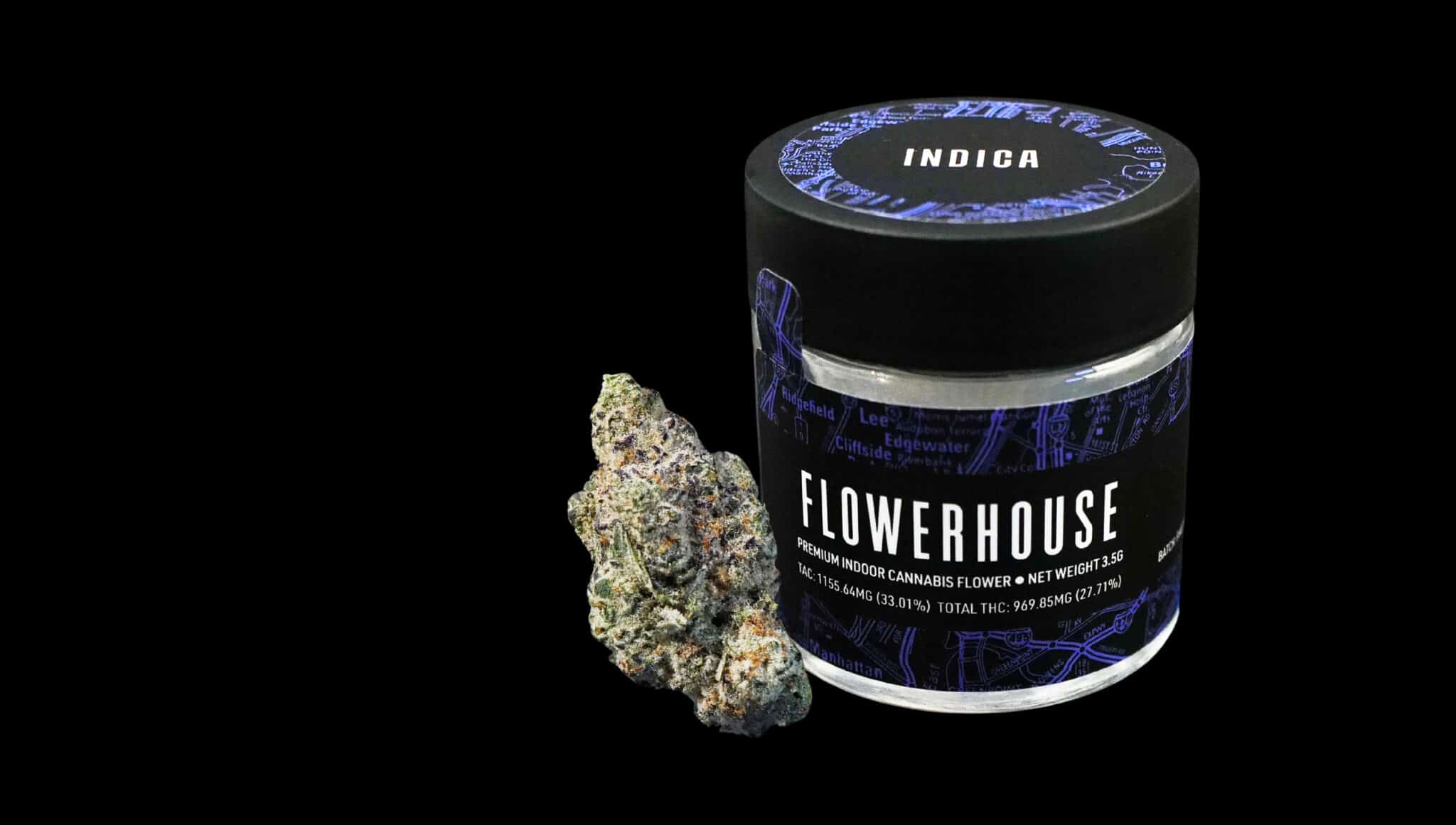 Photograph of product: Flowerhouse | Garlic Knots | Premium Indoor Flower | 3.5g