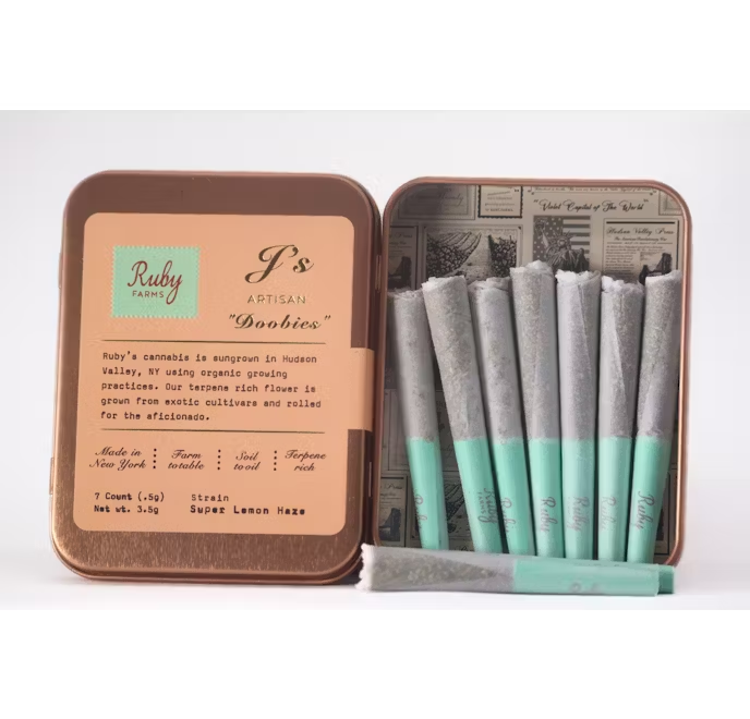 Photograph of product: Doobies | Super Lemon Haze | Prerolls | 3.5g