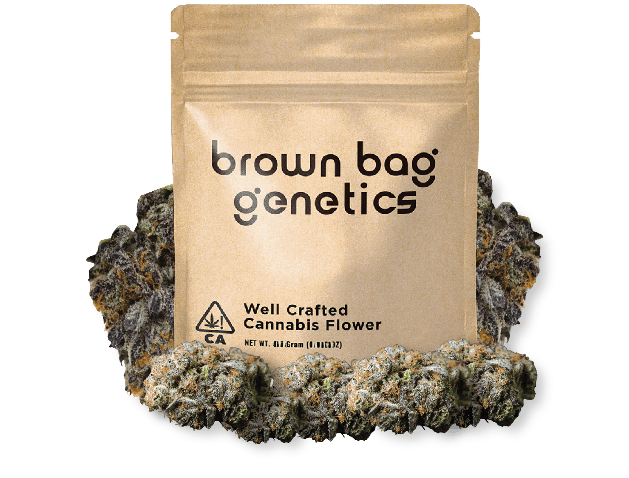 Photograph of Product: Grape Gas Brown Bag - 7g
