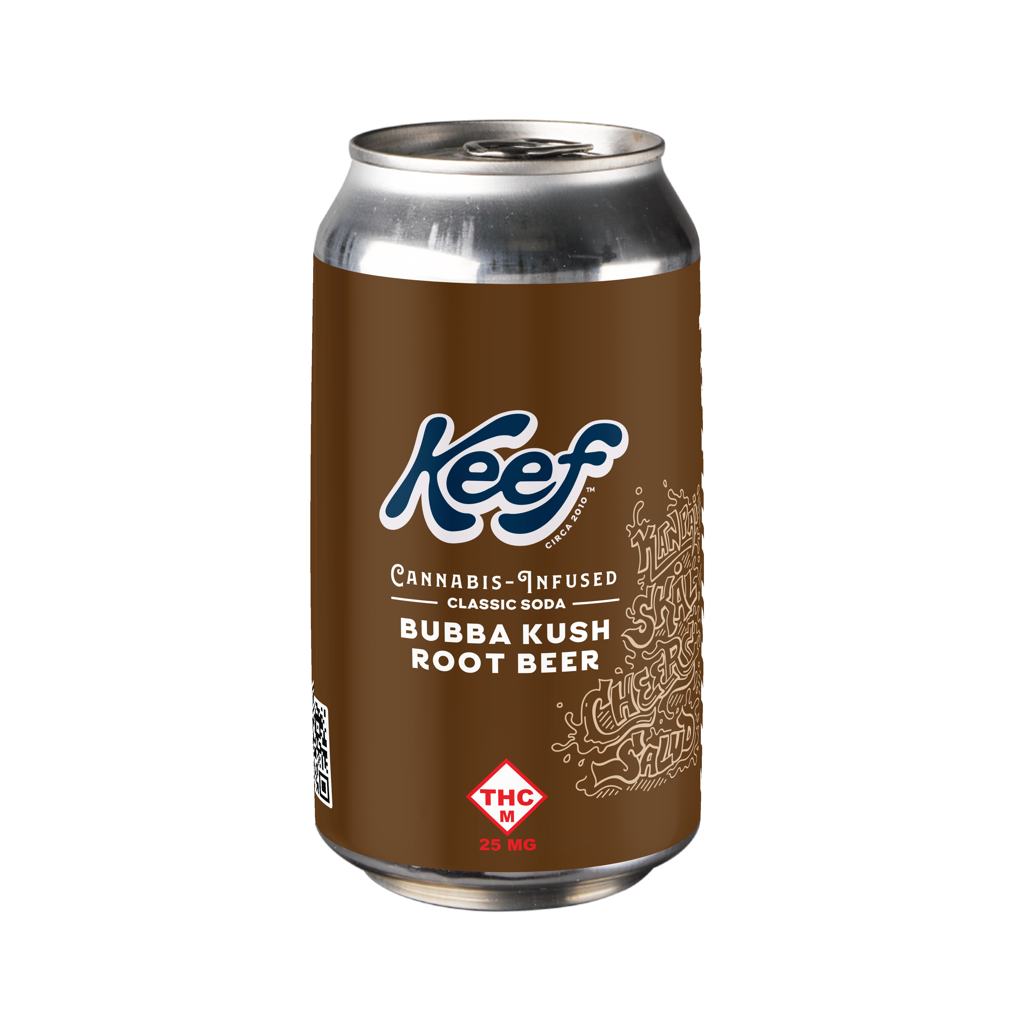 Photograph of product: Bubba Kush Root Beer (H) - Keef - 25mg Drink