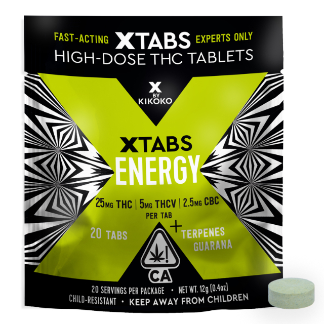 Photograph of product: XTABS - ENERGY