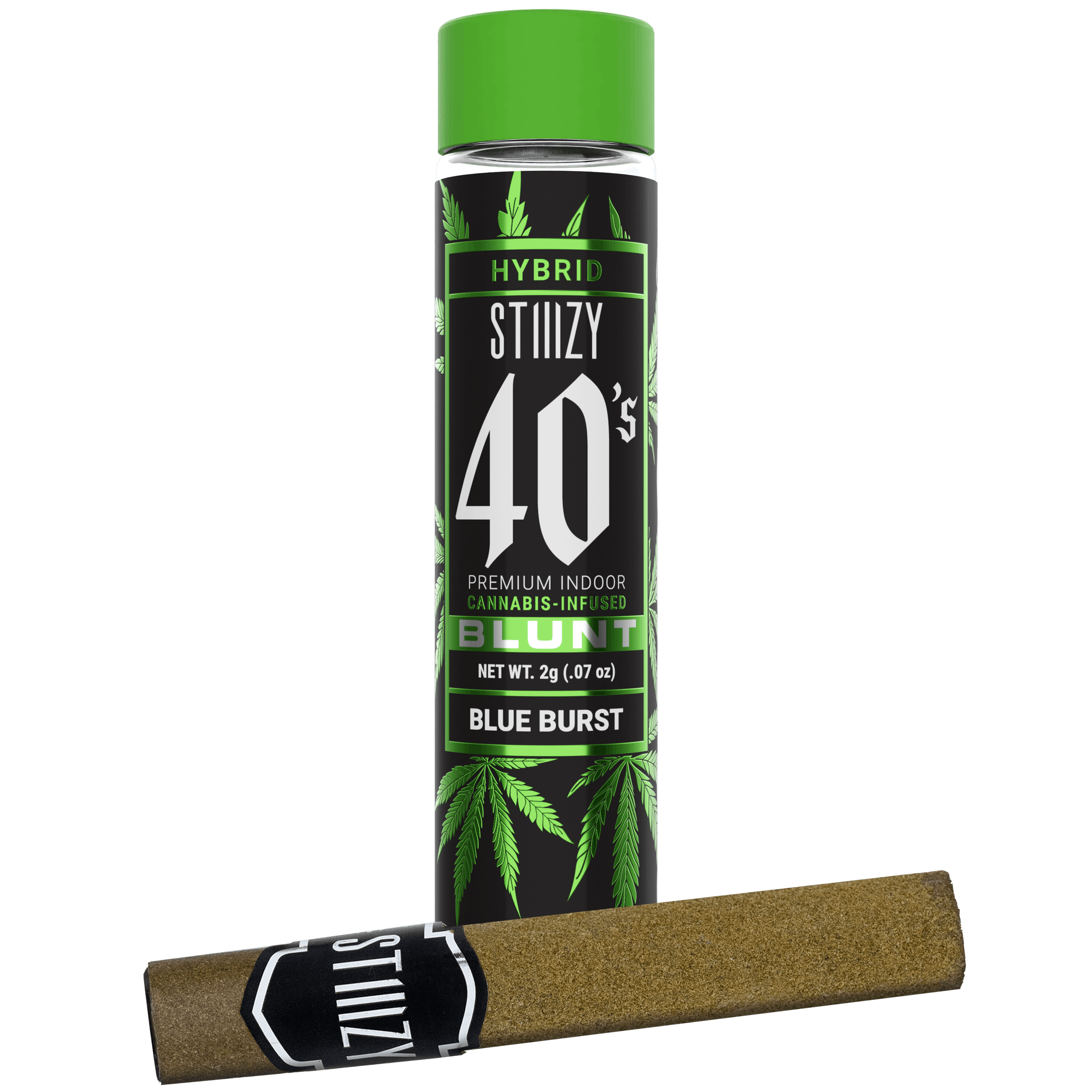 Photograph of product: BLUE BURST [2G] INFUSED 40'S BLUNT