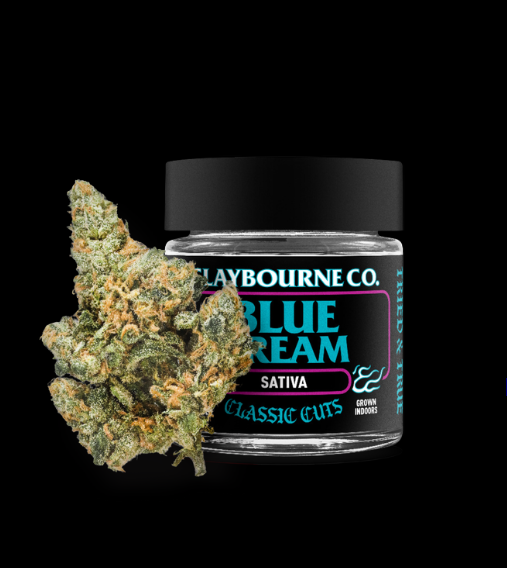 Photograph of product: CLAYBOURNE - Flower - Blue Dream - Classic Cuts - 3.5G
