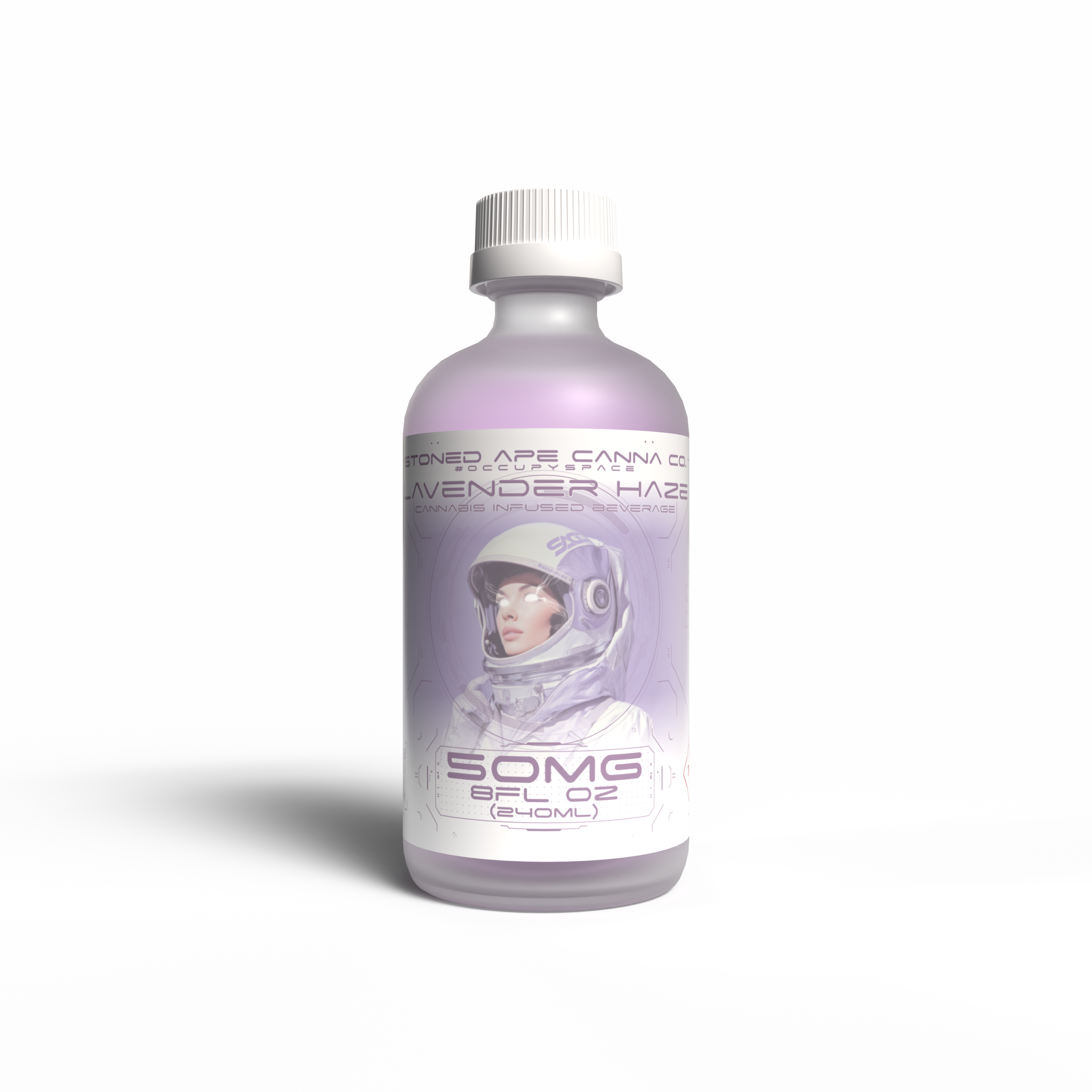 Photograph of product: 50 mg SACC Lavender Lemonade Drink