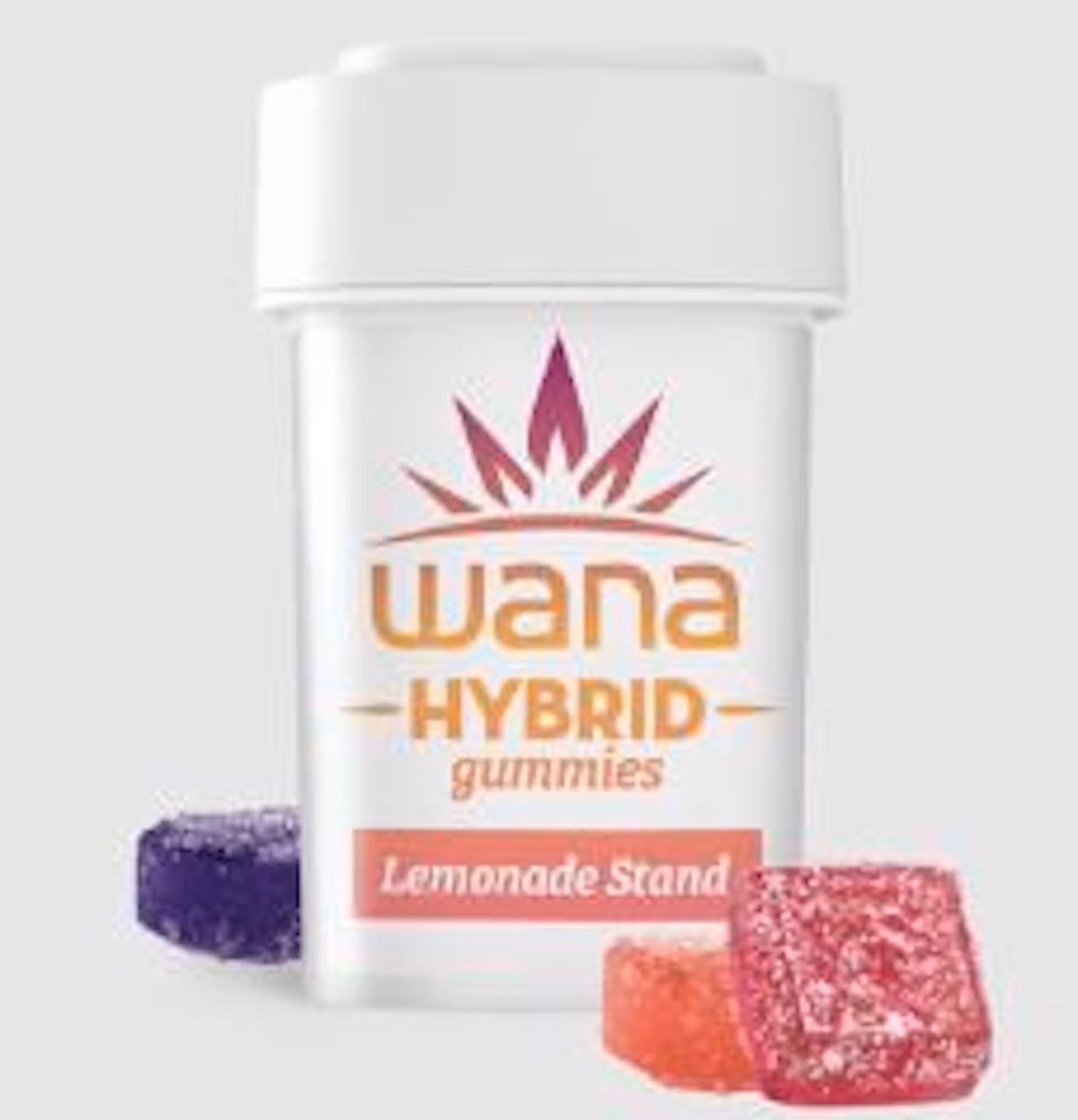 Photograph of product: Lemonade Stand Assorted | Gummies | 10pk | 100mg | Wana