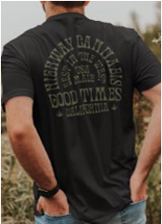 Photograph of product: Highway Best in the West Tee XL