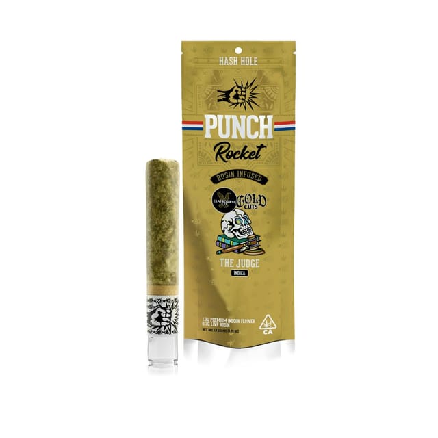 Photograph of product: The Judge x Strawberry Pop | 1.6g Infused Preroll