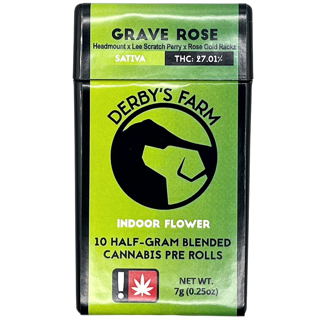 Photograph of product: Derby's- Grave Rose (.5G) 10PK (S)