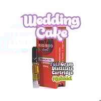 Photograph of product: Big Bud Farms Cart 1g Wedding Cake