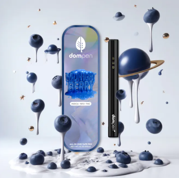 Photograph of product: Dom Pen: Midnight Berry Vape Disposable