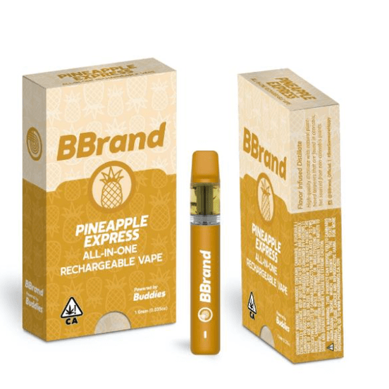 Photograph of product: BBrand AIO Vape Pineapple Express 1g - 