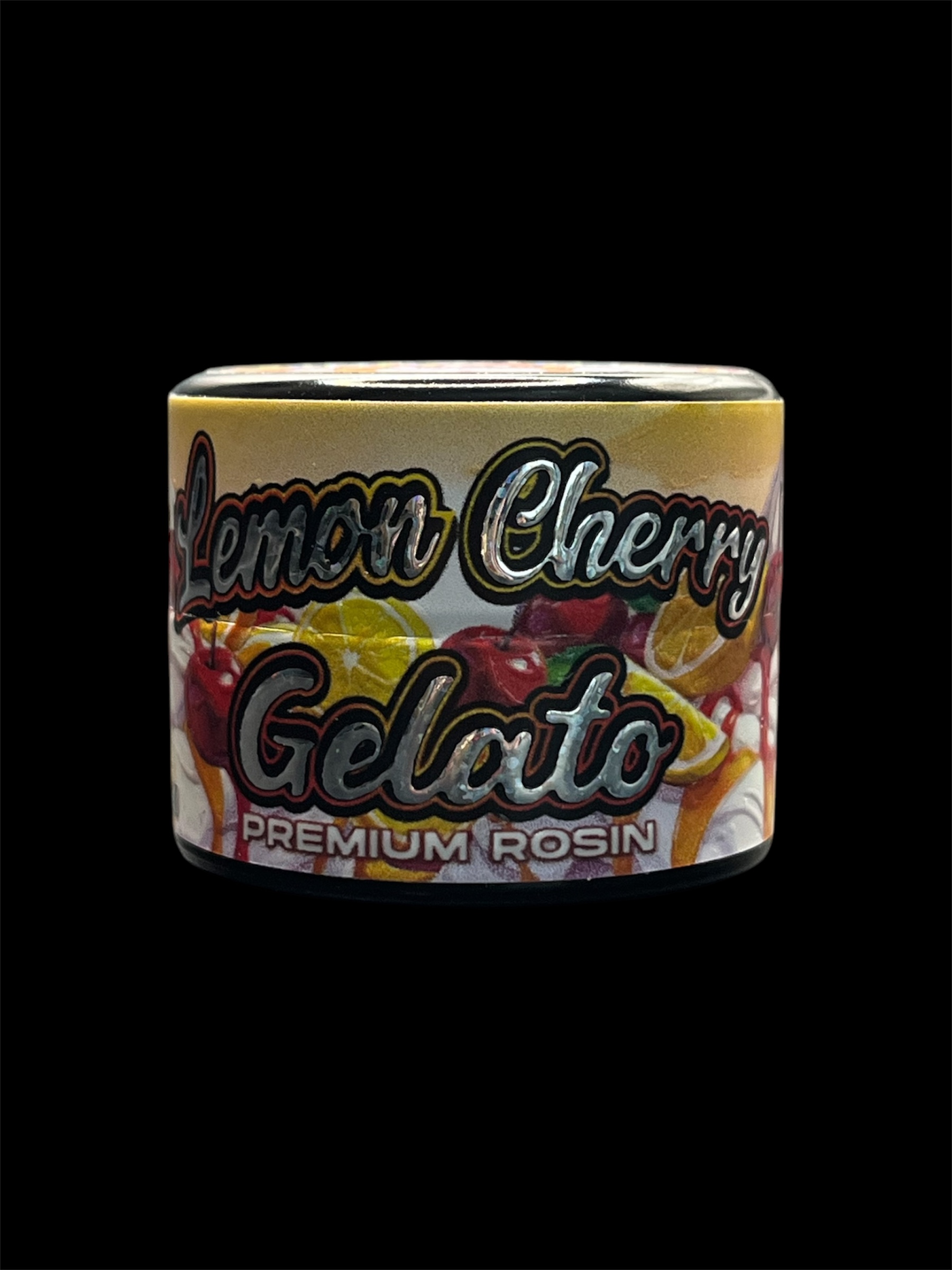 Photograph of product: DAT CANNA | LEMON CHERRY GELATO | LIVE ROSIN
