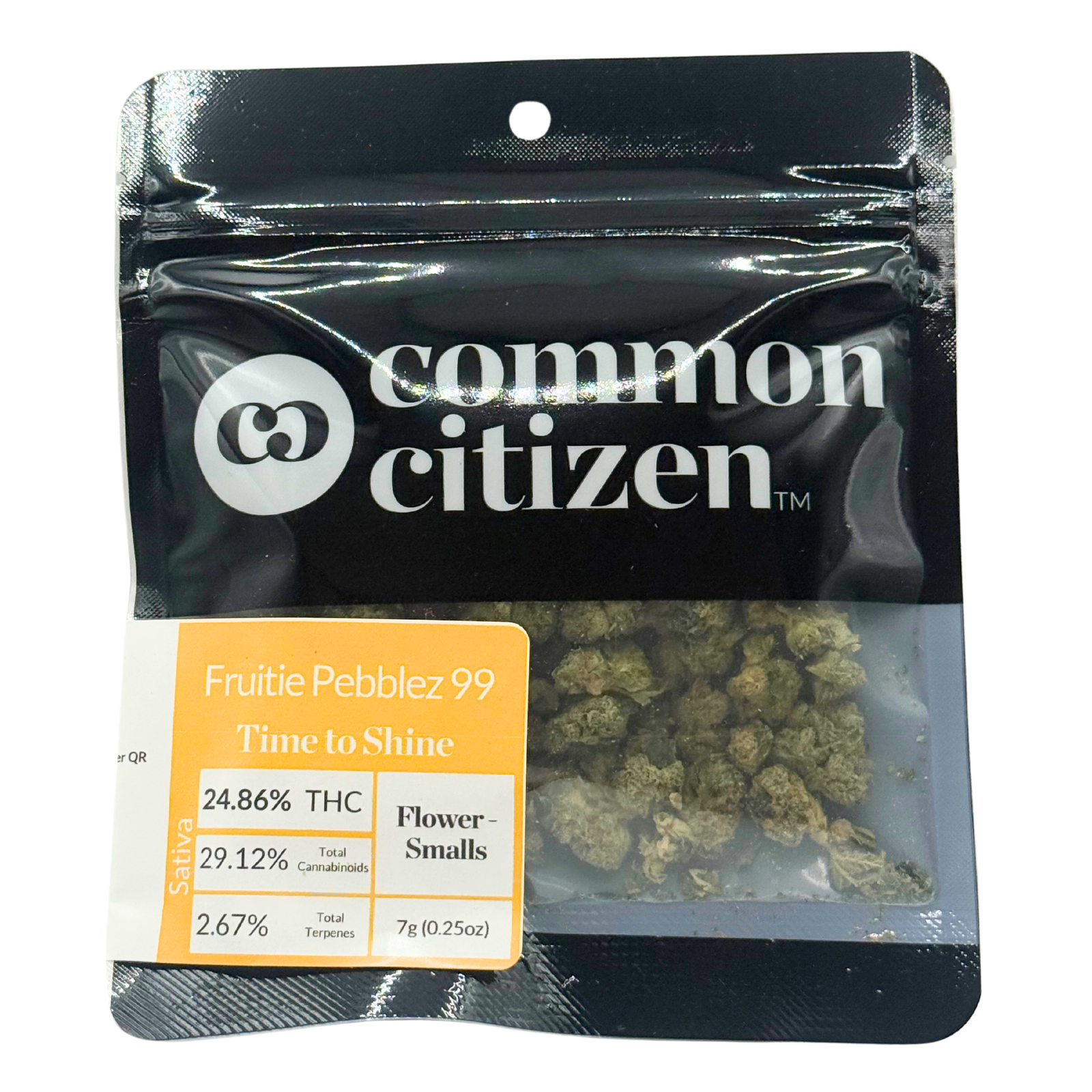 Photograph of product: Common Citizen | 7g Pre Packed | Fruitie Pebblez 99