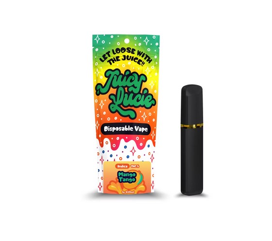 Photograph of product: Juicy Lucie - Mango Tango - 1g Disposable Vape