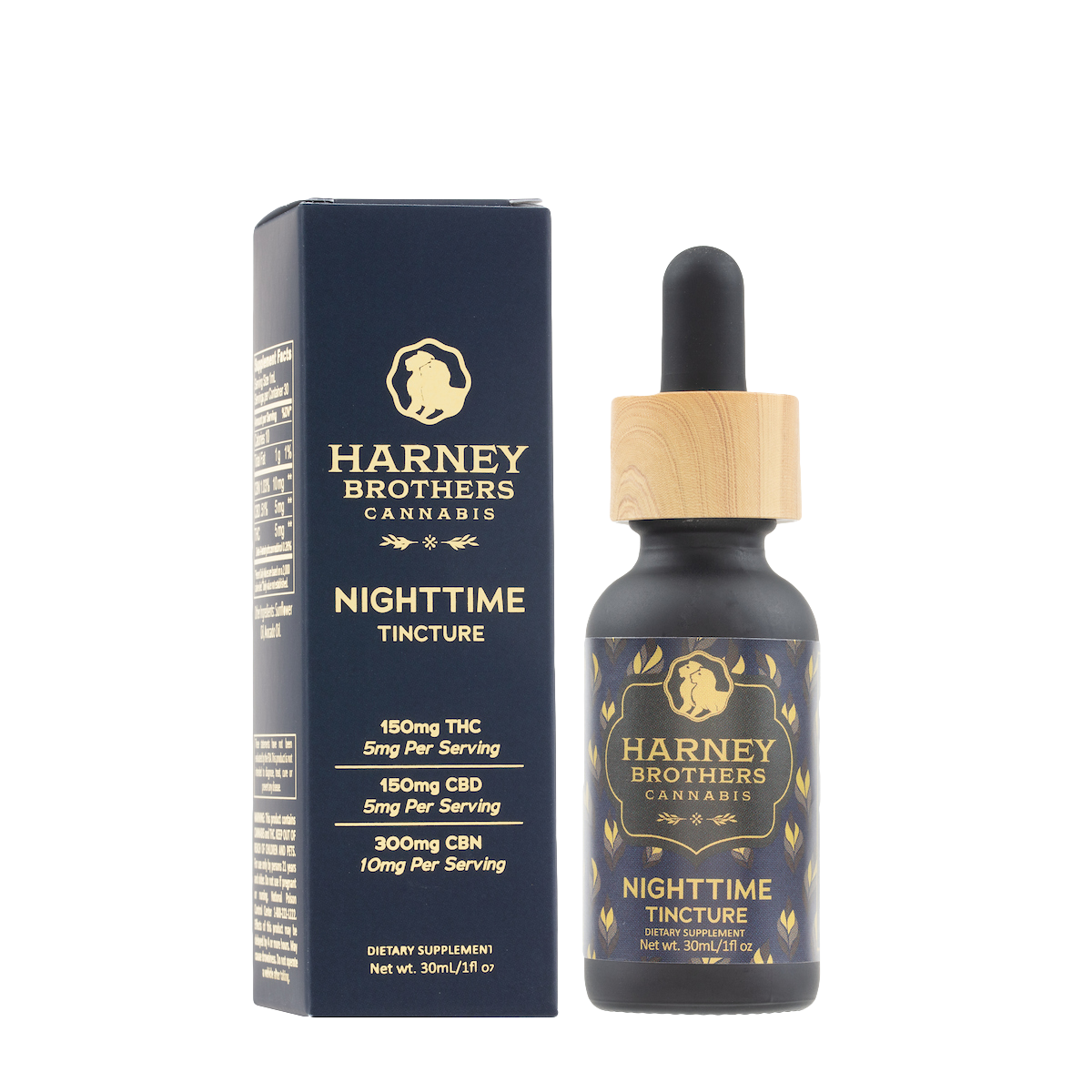 Photograph of product: Harney Brothers | Nighttime | 150mg | Tincture