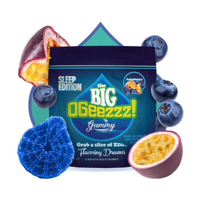 Photograph of product: Aquaberry 2:1 BIG Oui'd Gummy