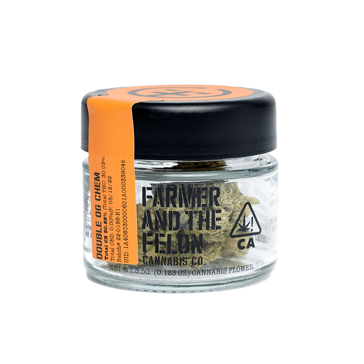 Photograph of product: FARMER AND THE FELON FLOWER - LEMON SPONGE CAKE 3.5G - 3.5 G