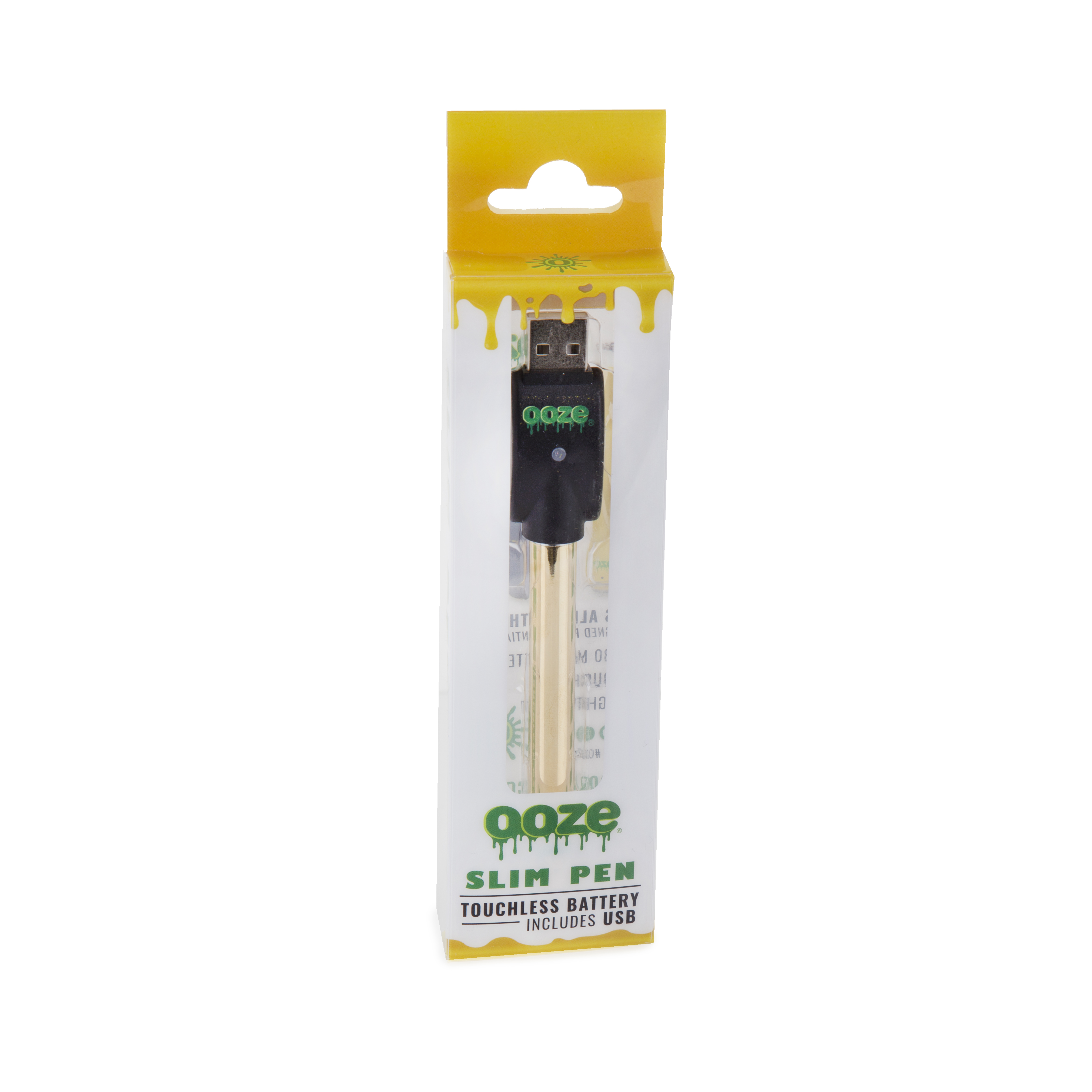 Photograph of product: OOZE Twist Slim Pen Battery Lucky Gold