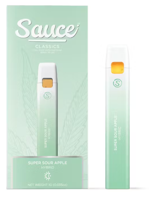 Photograph of product: Classic Super Sour Apple Disposable Vape