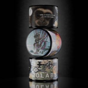 Photograph of product: Papaya x Fumez #17 + Orange Cream #27 - Thumb Print - 2g